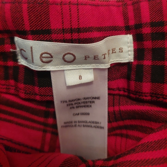 3 for $15! Red and black dress pants - Picture 4 of 4
